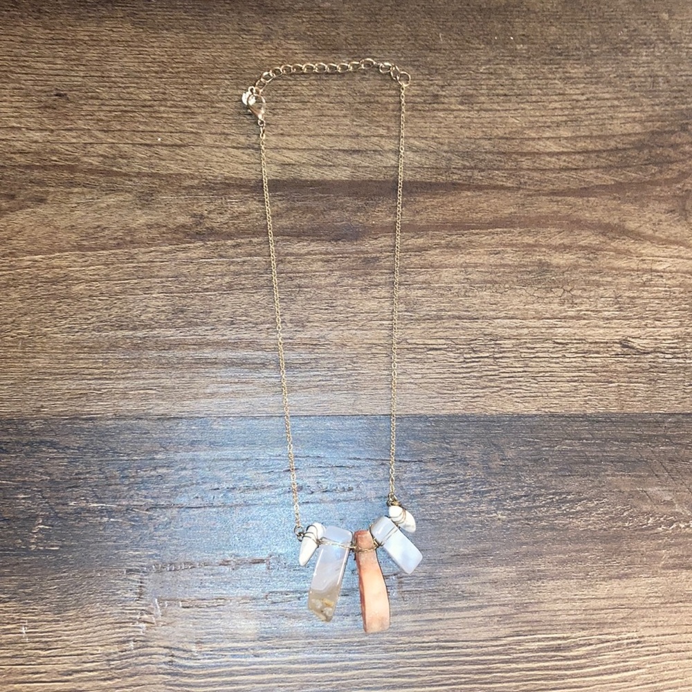 Stone necklace